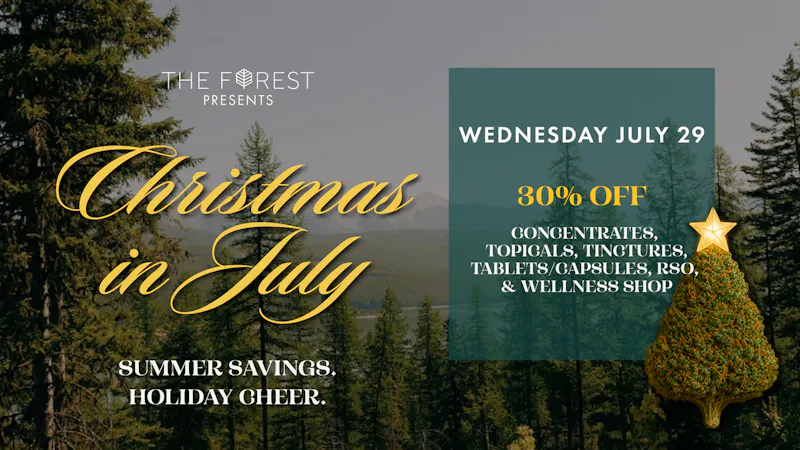 The Forest Baltimore 30% Off All Concentrates, Tinctures, Topicals &RSO