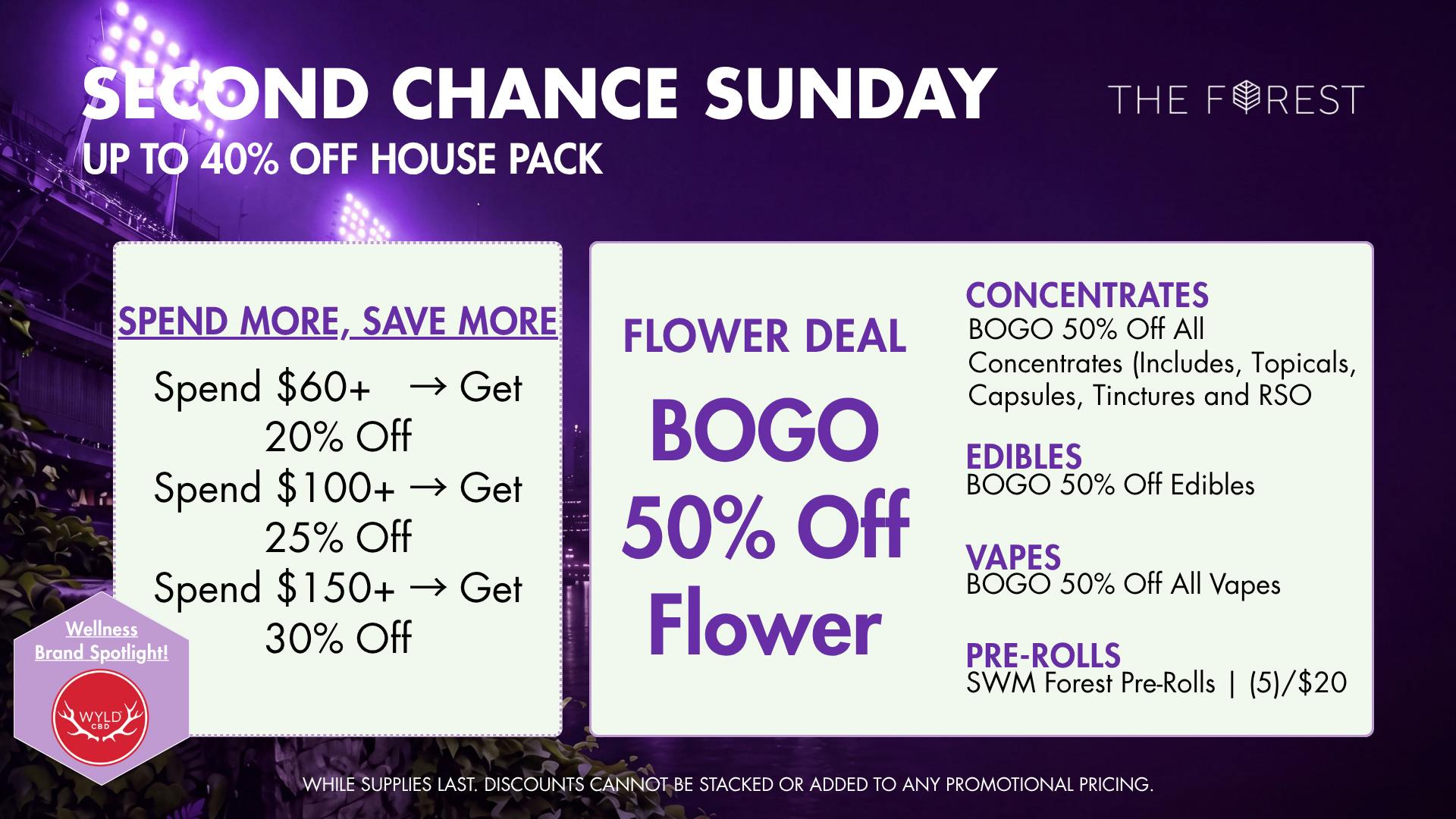 The Forest Baltimore Second Chance Sunday Up To 40% Off House Pack