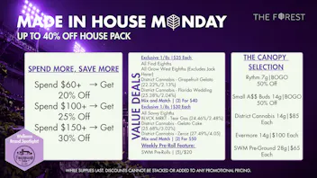The Forest Baltimore Made In House Monday Up To 40% Off House pack