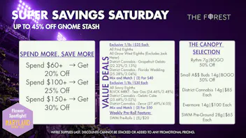 The Forest Baltimore Super Savings Saturday Up To 45% Off Gnome Stash