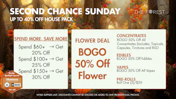 The Forest Baltimore Second Chance Sunday Up To 40% Off House Pack