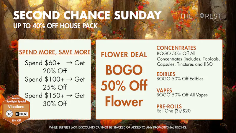 The Forest Baltimore Second Chance Sunday Up To 40% Off House Pack