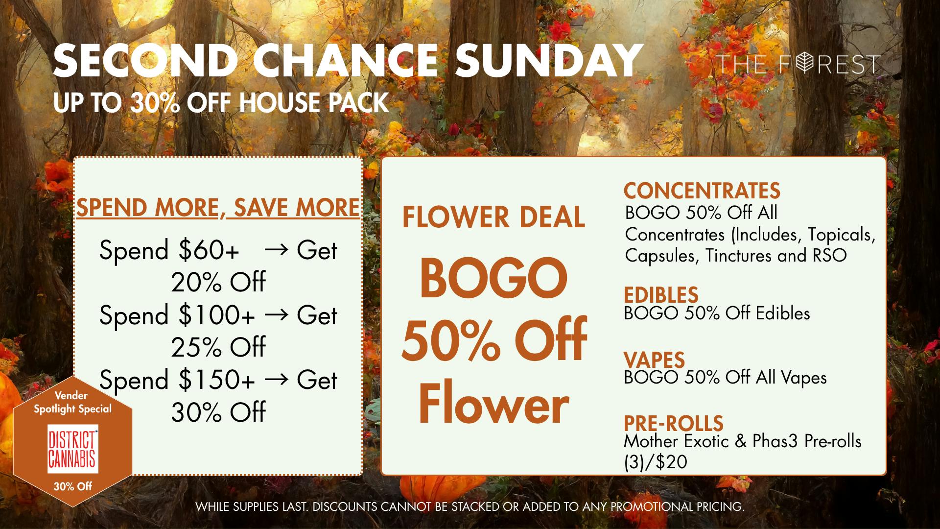 The Forest Baltimore Second Chance Sunday Up To 30% Off House Pack