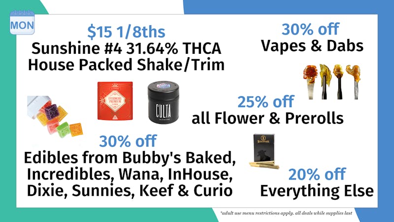 Trilogy Wellness 30% off Vapes, Dabs & Edibles from Major Brands
