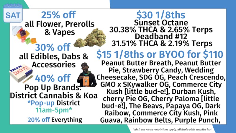 Trilogy Wellness 40% OFF DISTRICT CANNABIS & KOA