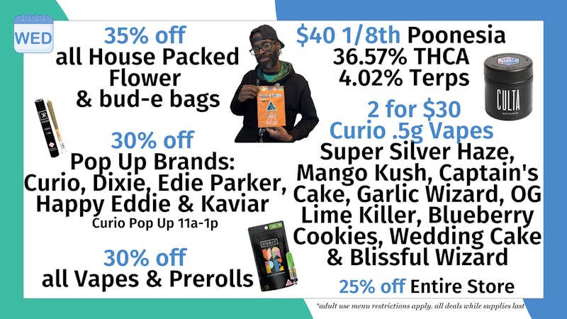 Trilogy Wellness $40 1/8THS POONESIA 36.57% THCA + 4.02% TERPS