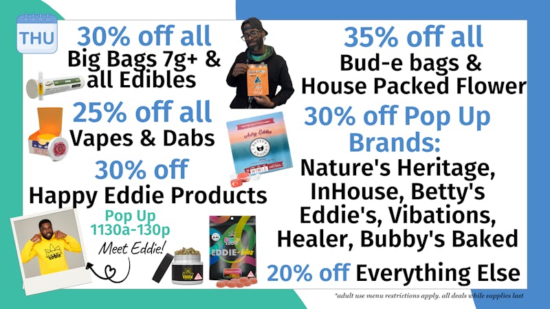 Trilogy Wellness 35% OFF HAPPY EDDIE, BUD-E BAGS & MEET EDDIE OSEFO
