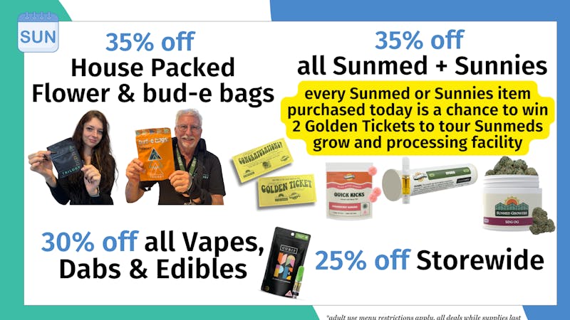 Trilogy Wellness 30% off all Vapes, Dabs & Edibles