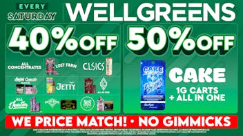 Wellgreens - Chula Vista - Marijuana Weed Dispensary Every Saturday until 12/31