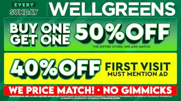 Wellgreens - La Mesa - Marijuana Weed Dispensary Every Sunday until 12/31