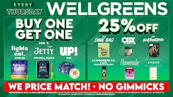 Wellgreens - Encinitas - Marijuana Weed Dispensary Every Thursday Until 12/31
