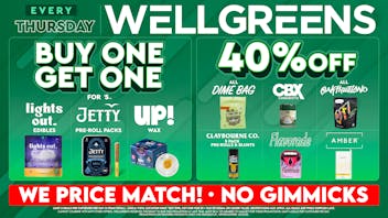 Wellgreens - Chula Vista - Marijuana Weed Dispensary Every Thursday Until 12/31