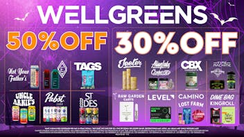 Wellgreens - Vista - Marijuana Weed Dispensary Halloween Weekend Deals – Now Thru 11/2!