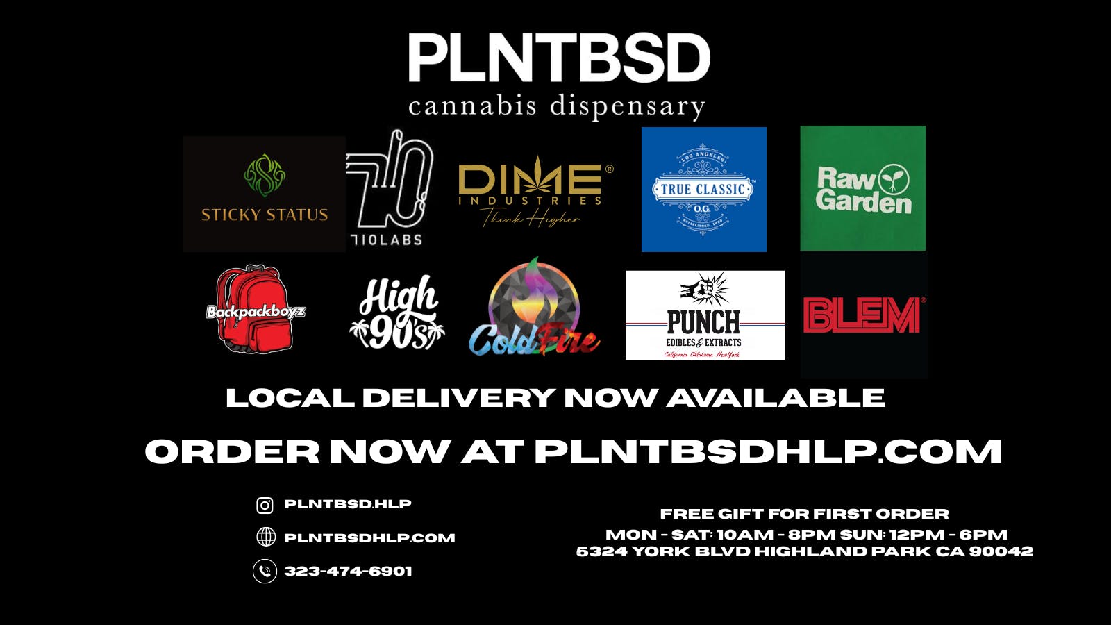 PLNTBSD Now Offering Delivery!