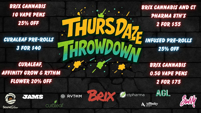 420 Warehouse 🔥 ThursDaze Throwdown 🔥
