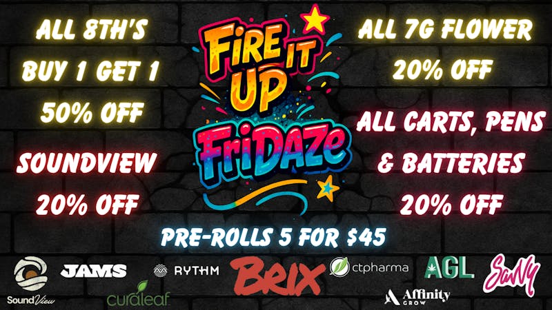 420 Warehouse 🔥 Fire It Up FriDaze 🔥