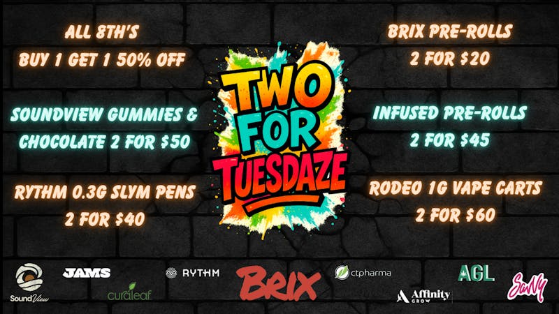 420 Warehouse 🎉 Two For TuesDaze 💨
