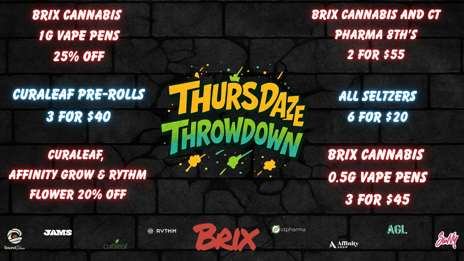 420 Warehouse 🔥 ThursDaze Throwdown 🔥