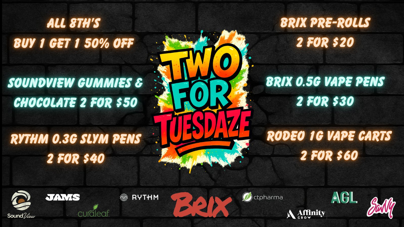 420 Warehouse 🎉 Two For TuesDaze 💨