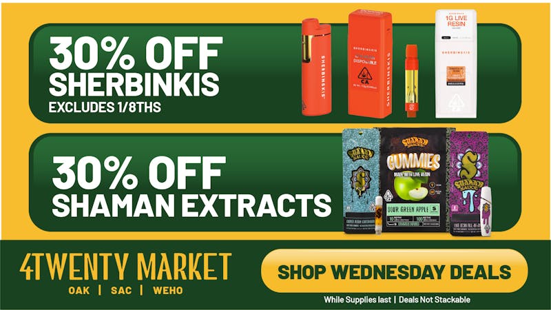 LAPCG x 4 Twenty Market Wednesday Deals at LAPCG