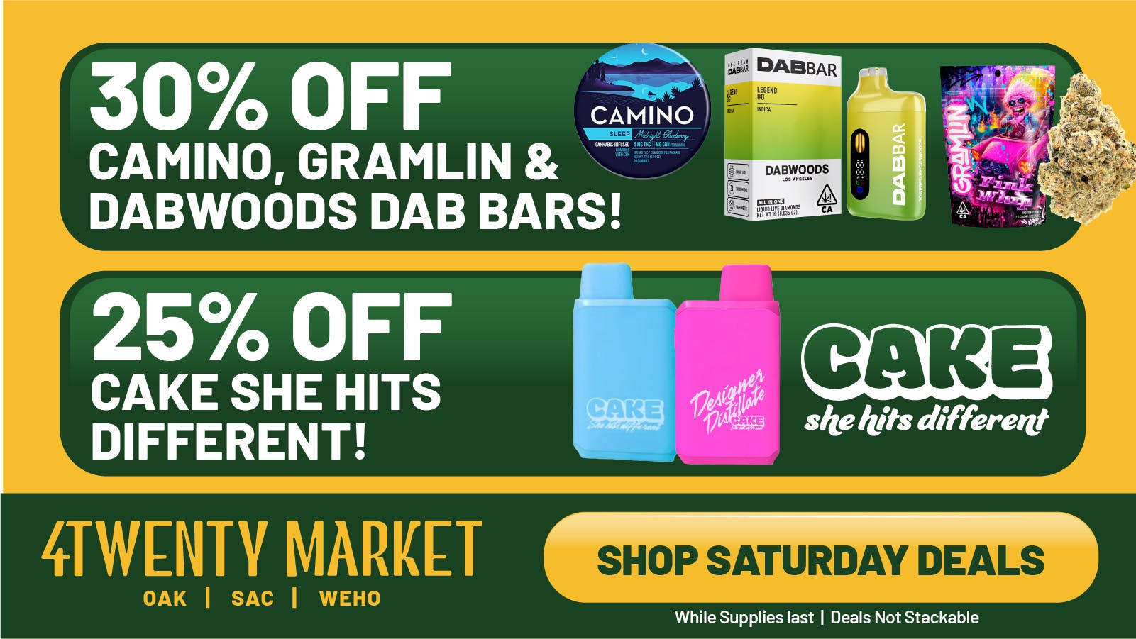 LAPCG x 4 Twenty Market Saturday Deals at LAPCG