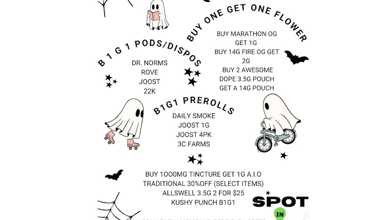 Spot In Perris IN STORE BOGOS