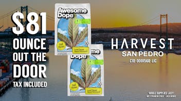 Harvest of San Pedro $81 Ounce OUT THE DOOR!
