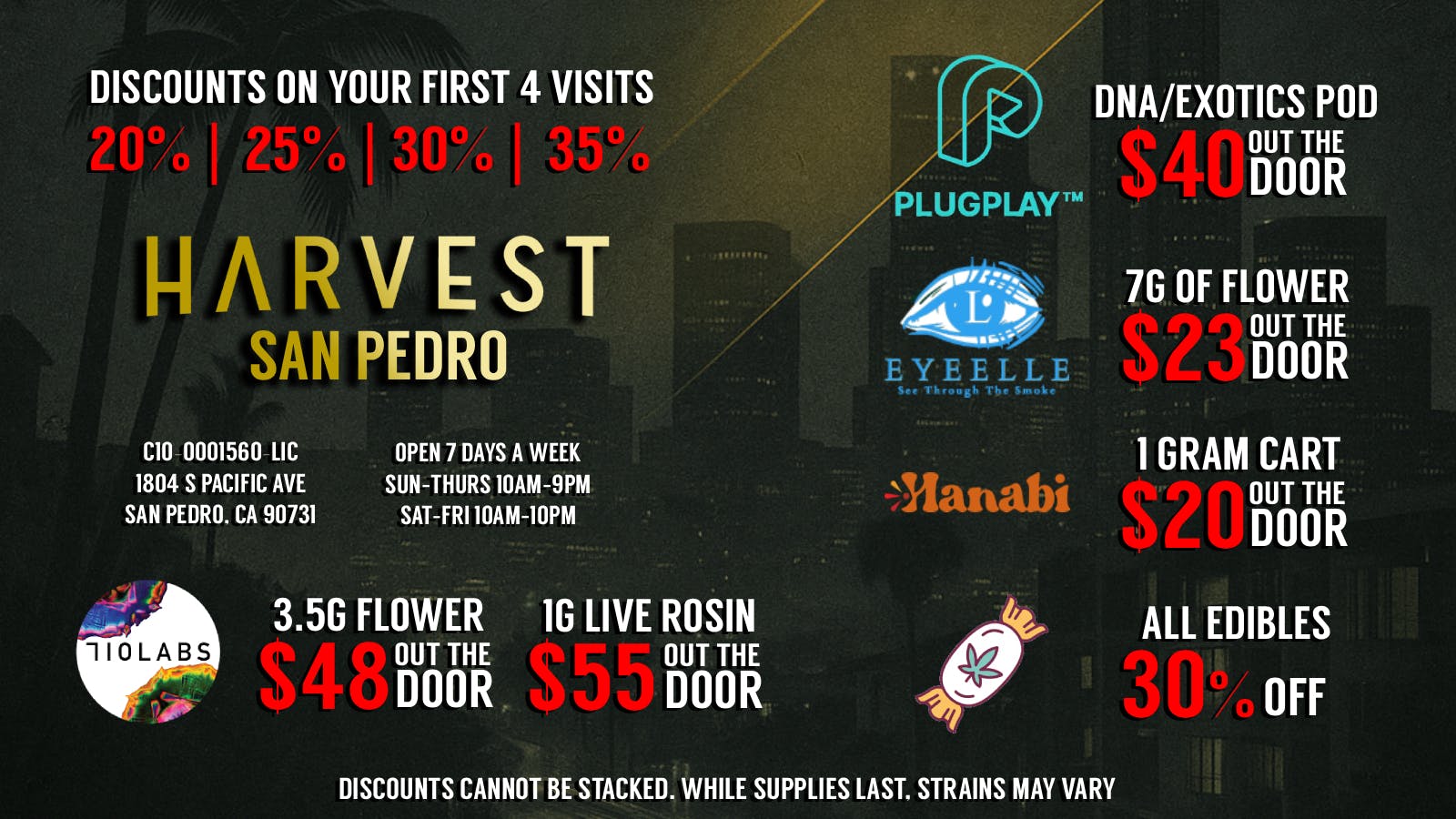 Harvest of San Pedro HARVEST ALL THE DEALS!!!