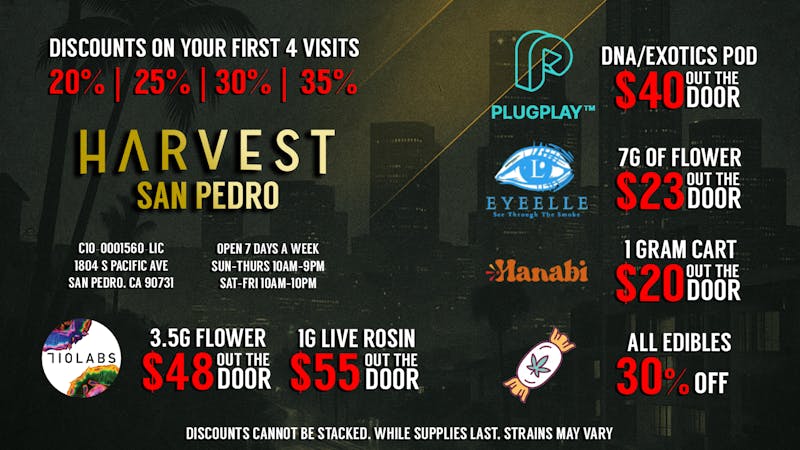 Harvest of San Pedro HARVEST ALL THE DEALS!!!
