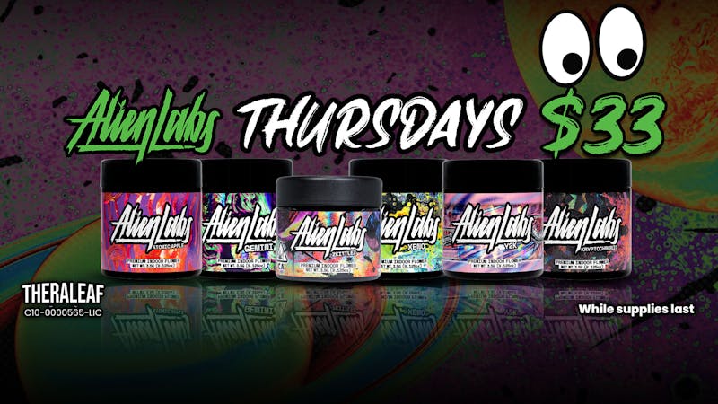 Theraleaf Alien Labs $33 out the door!!!