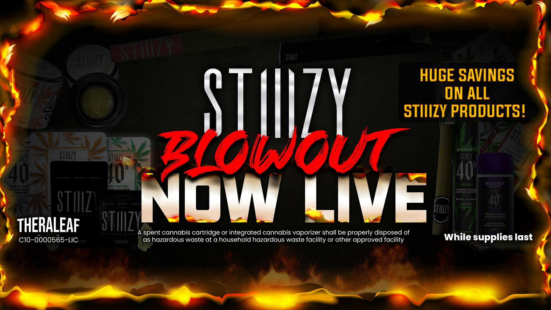 Theraleaf STIIIZY SALE LIVE