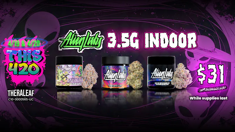 Theraleaf Alien Labs 3.5g $31