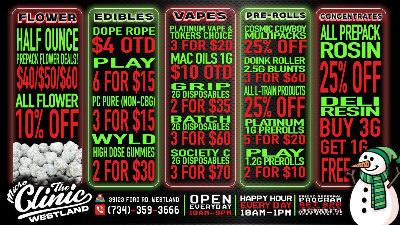 Micro Clinic Westland The Micro Clinic Holiday Deals