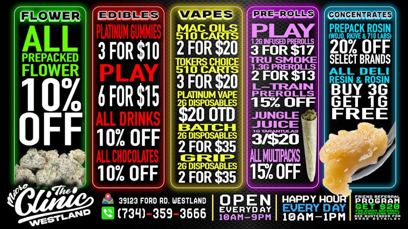 Micro Clinic Westland Micro Clinic Weekly Deals