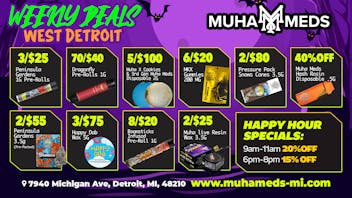 Muha Meds - Michigan Ave. Spooky Good Deals!