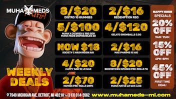 Muha Meds - Michigan Ave. MUHA MADNESS ALL MONTH!