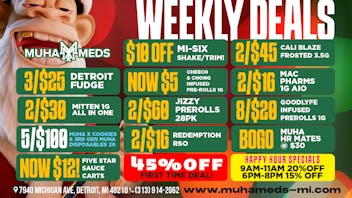 Muha Meds - Michigan Ave. CHRISTMAS DEPOT!