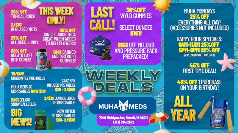 Muha Meds Michigan Ave SUMMER IS STILL HERE!