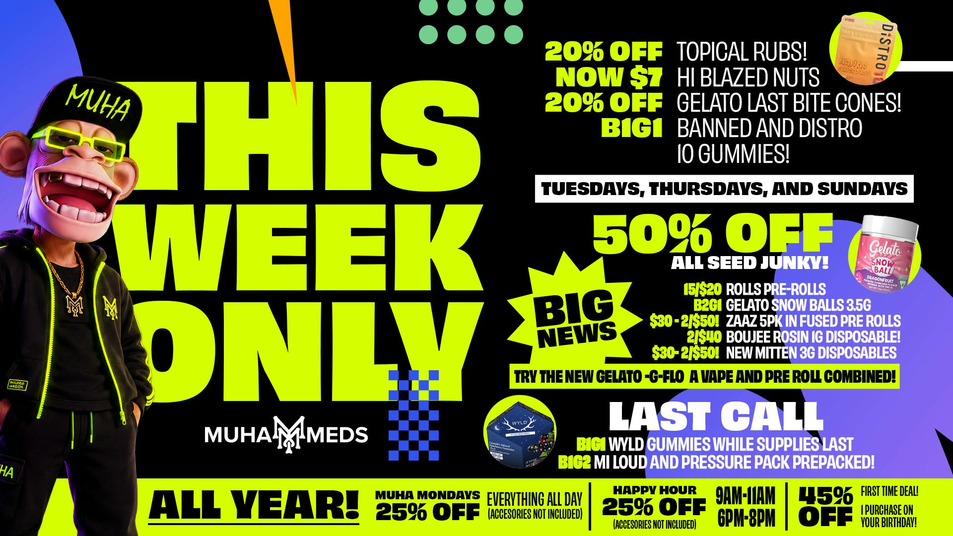 Muha Meds Michigan Ave DON'T MISS OUR CHALLENGER GIVEAWAY!