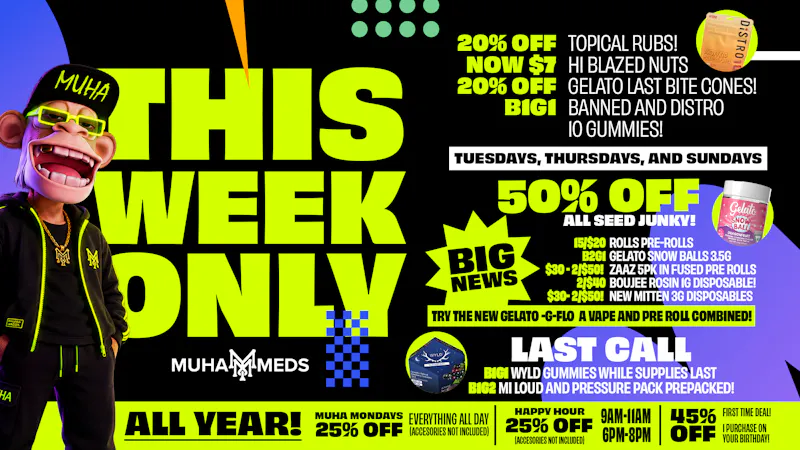 Muha Meds Michigan Ave DON'T MISS OUR CHALLENGER GIVEAWAY!