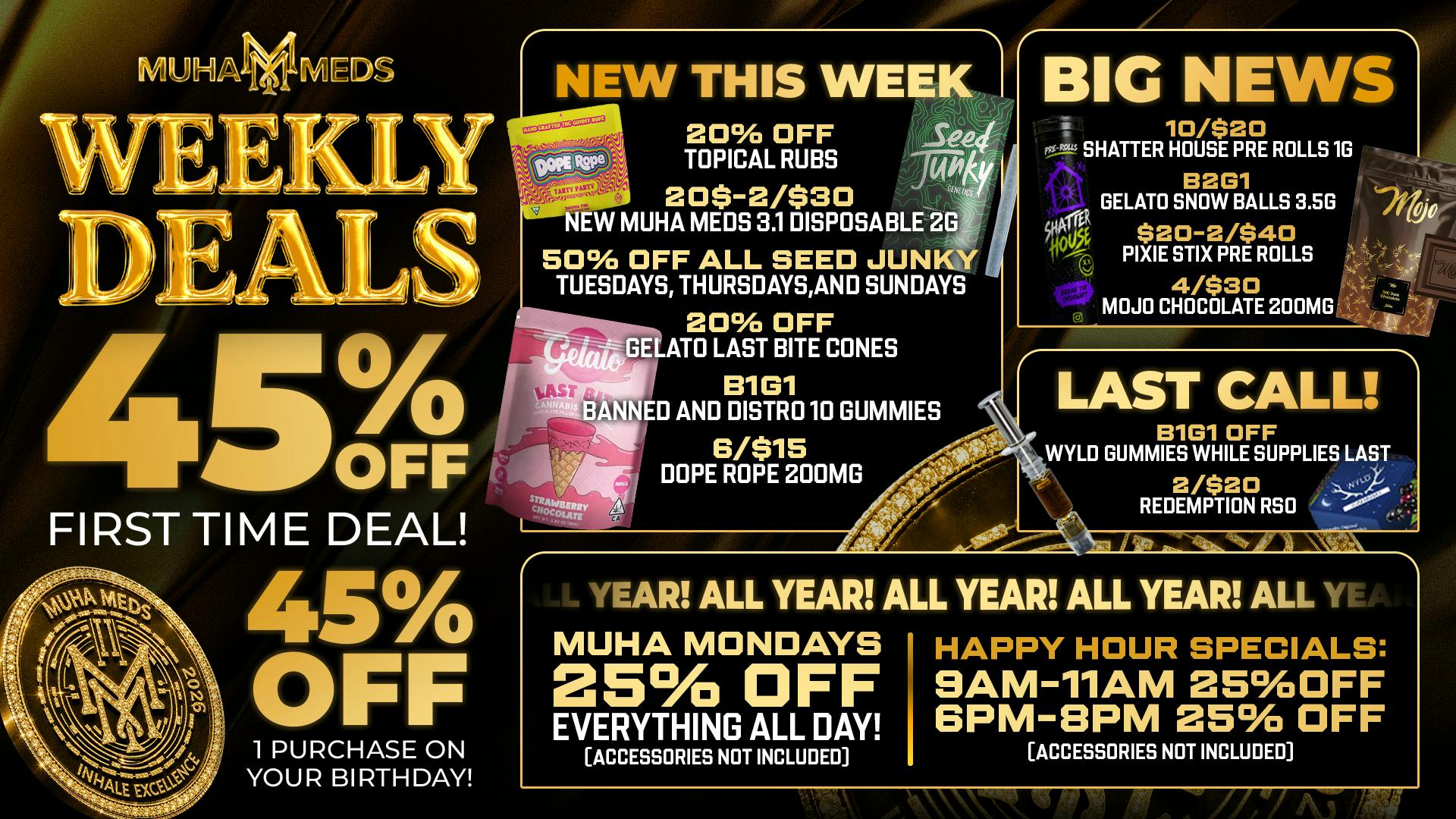 Muha Meds Michigan Ave NEW 2G FLAVORS!