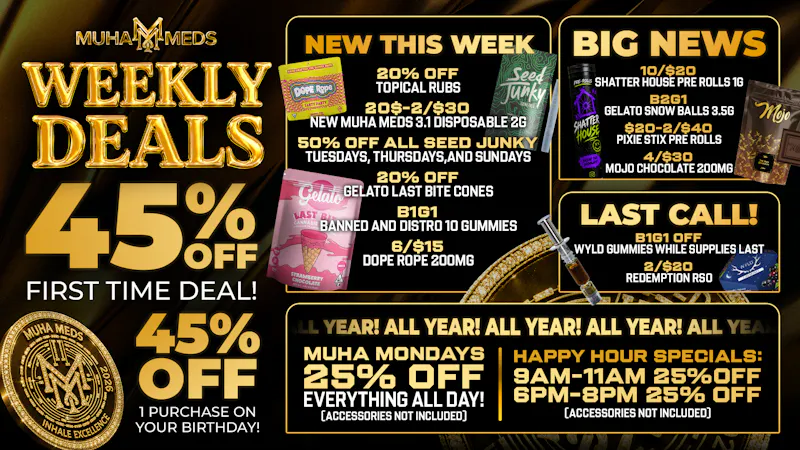 Muha Meds Michigan Ave NEW 2G FLAVORS!