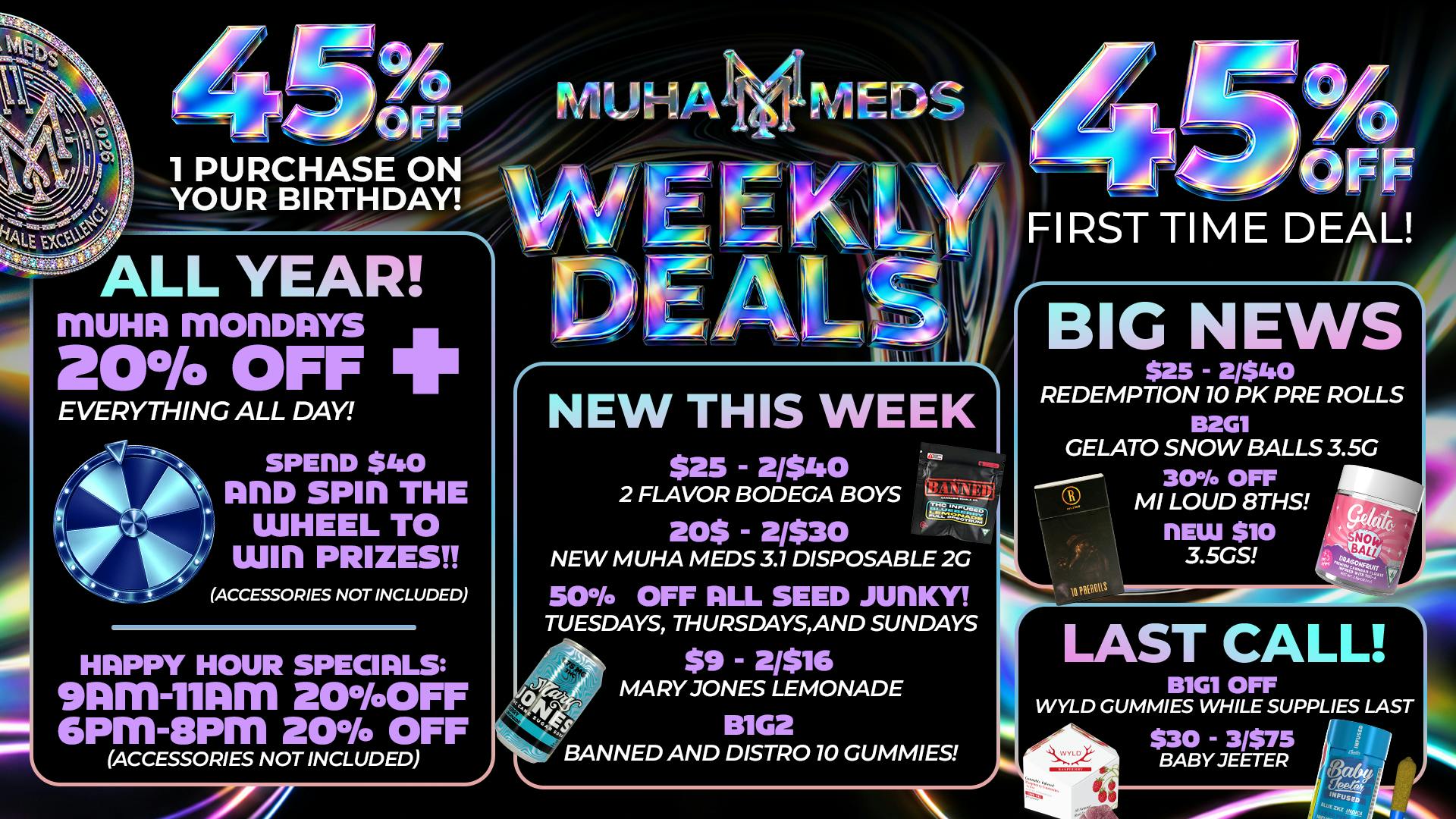 Muha Meds Michigan Ave STOP IN RIGHT AWAY!