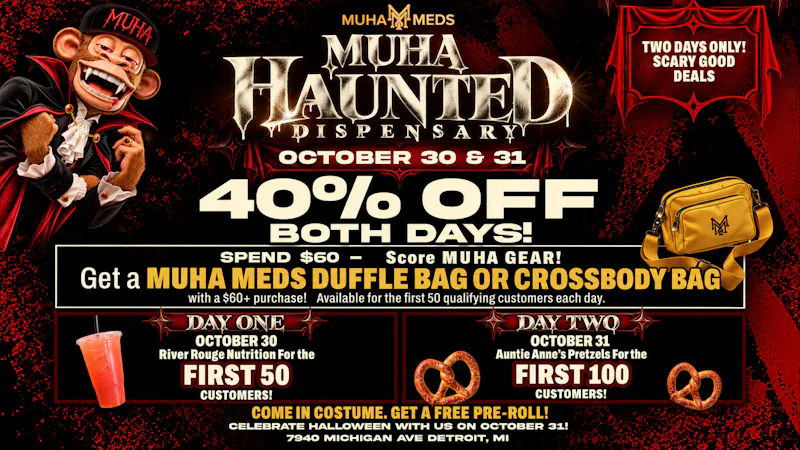 Muha Meds Michigan Ave HAUNTED DISPSENSARY!