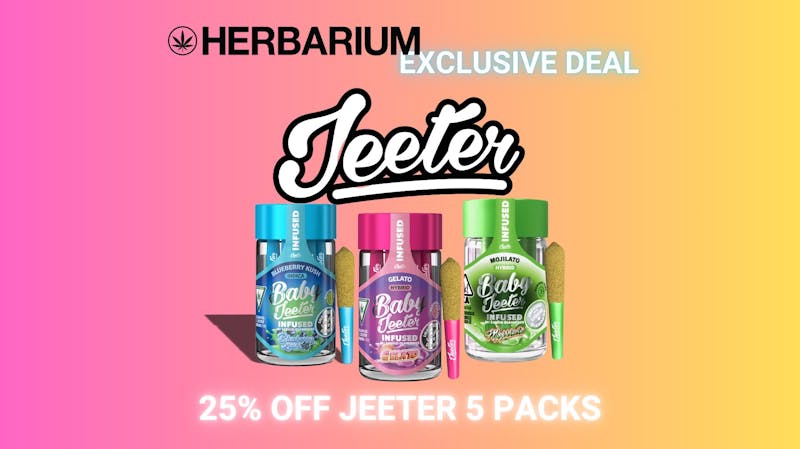 Herbarium Mid-City Elevate Your Session - 25% Off Jeeter 5-Packs!