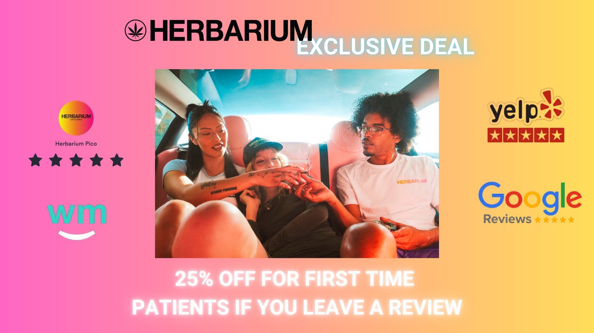 Herbarium Mid-City 25% OFF First-Time Patient!
