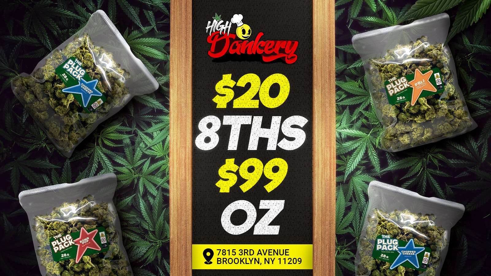High Dankery 🥦 $20 8th's | $99 Oz @ High Dankery 🔥
