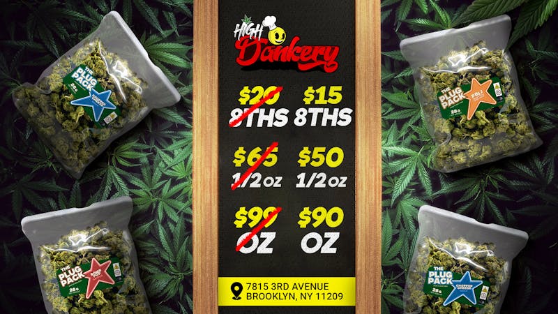 High Dankery Delivery 🥦 $15 8th's | $50 1/2 Oz | $90 Oz @High Dankery🔥