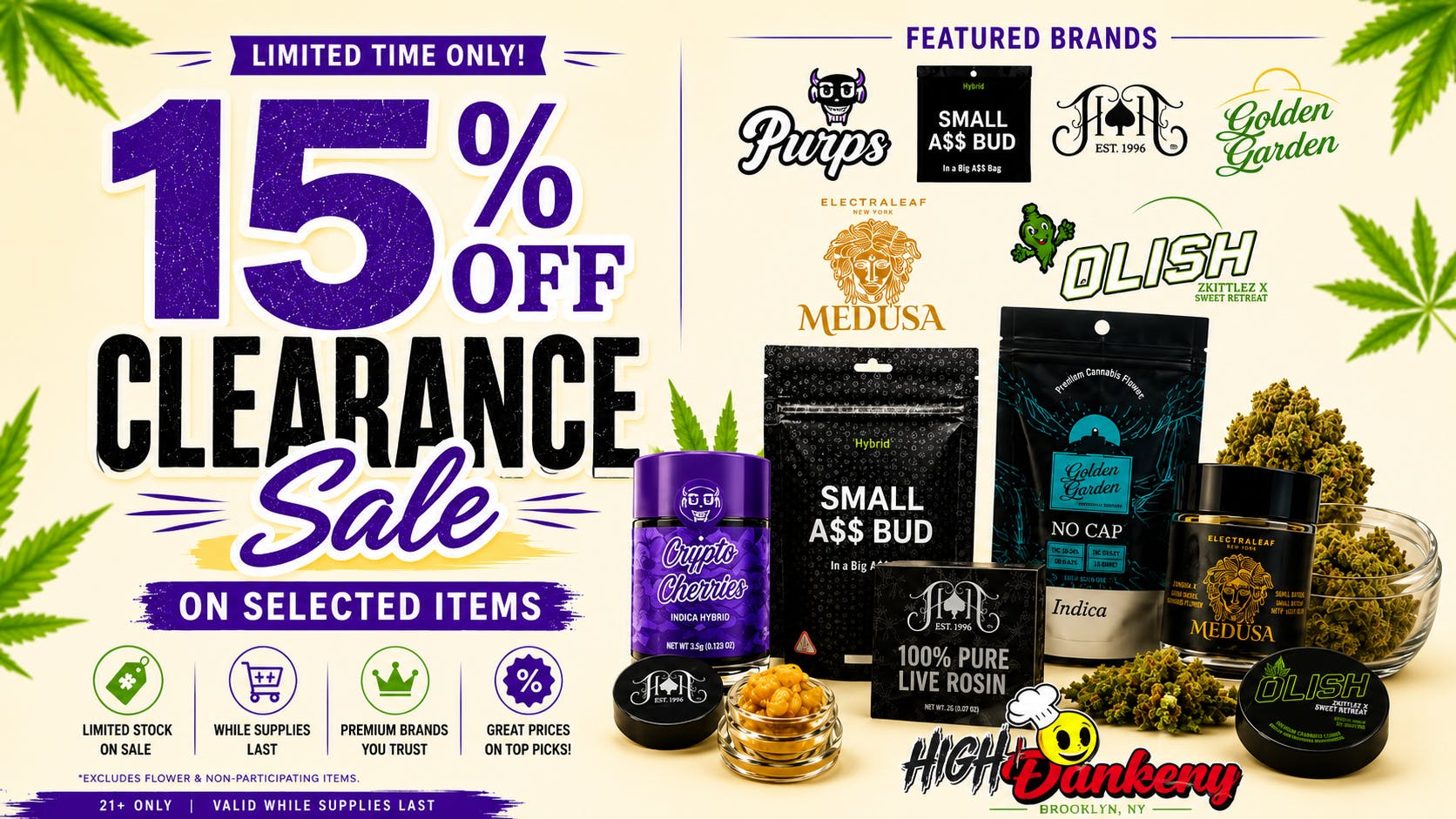High Dankery SPRING CLEARANCE SALE