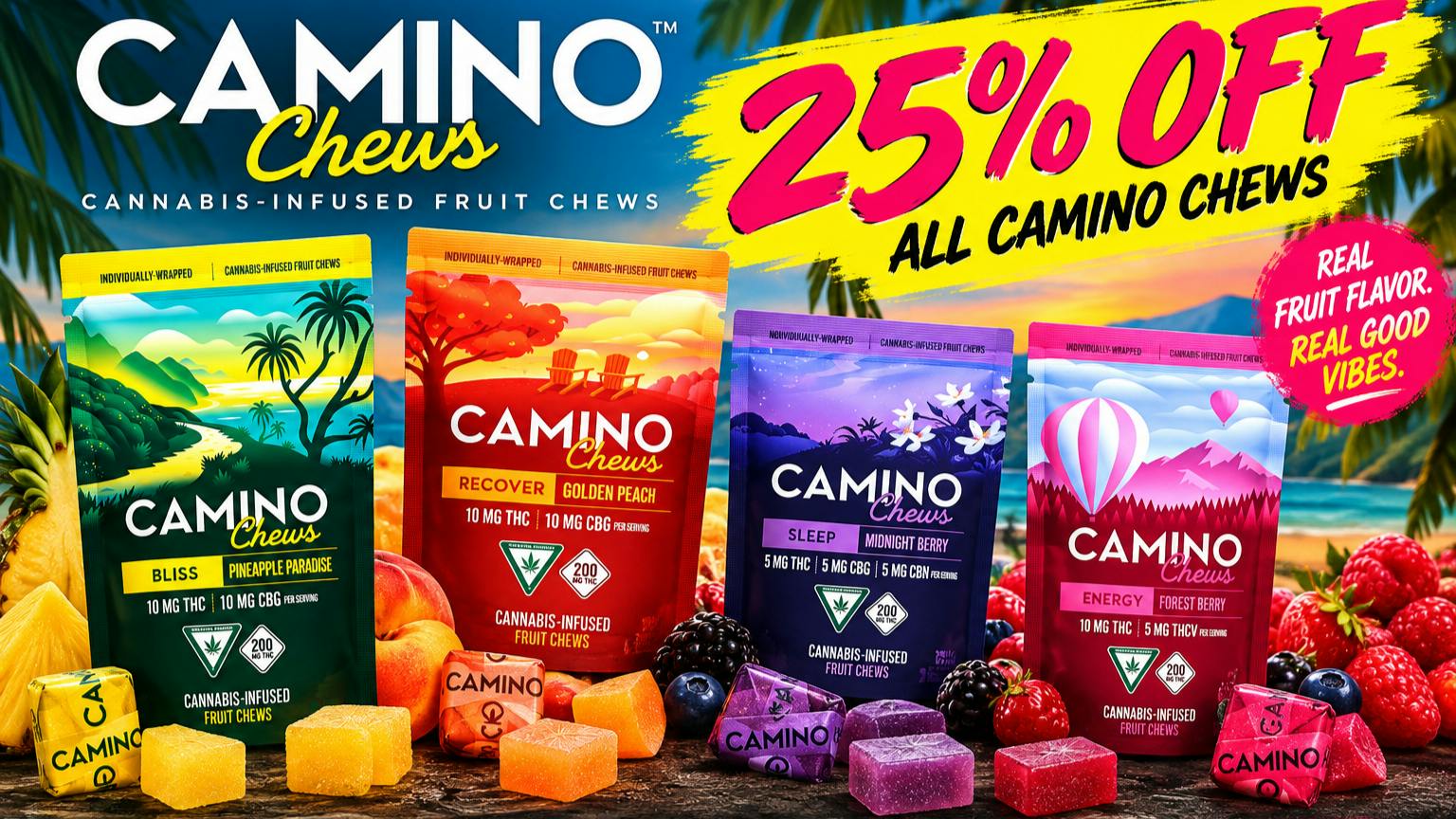 High Dankery 25% OFF ALL CAMINO CHEWS